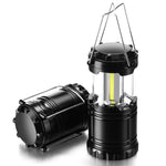 350 Lumen COB LED Collapsible Lantern Lights - Assorted Colors